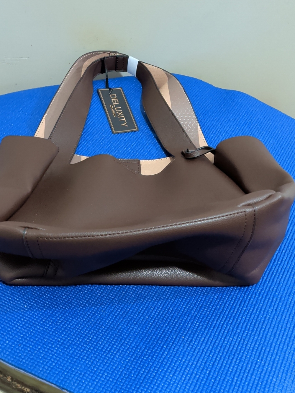 Brown Leather Tote Bag for Men